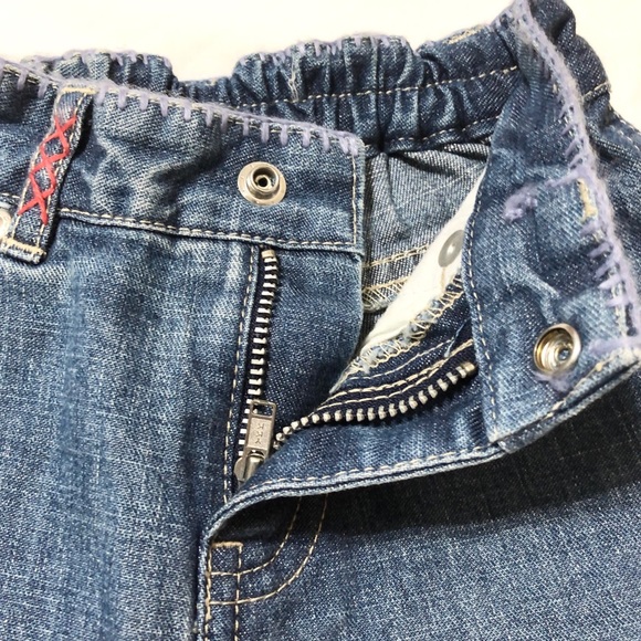 Vintage Baby Gap Adorable Girl’s Boho Flare Denim Jeans- L - Picture 4 of 11